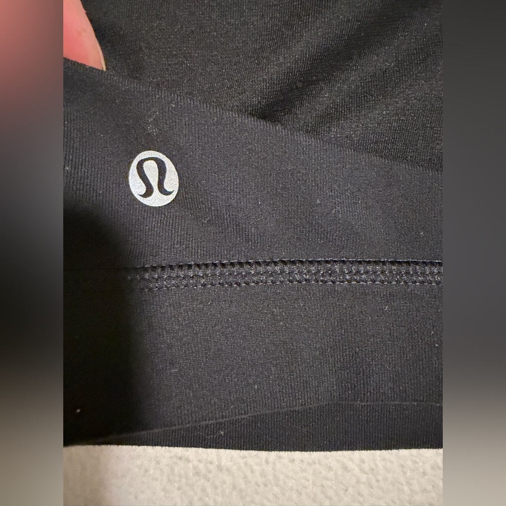 Lululemon Athletica Black Strappy Sports Bra Size 12 - Picture 4 of 7